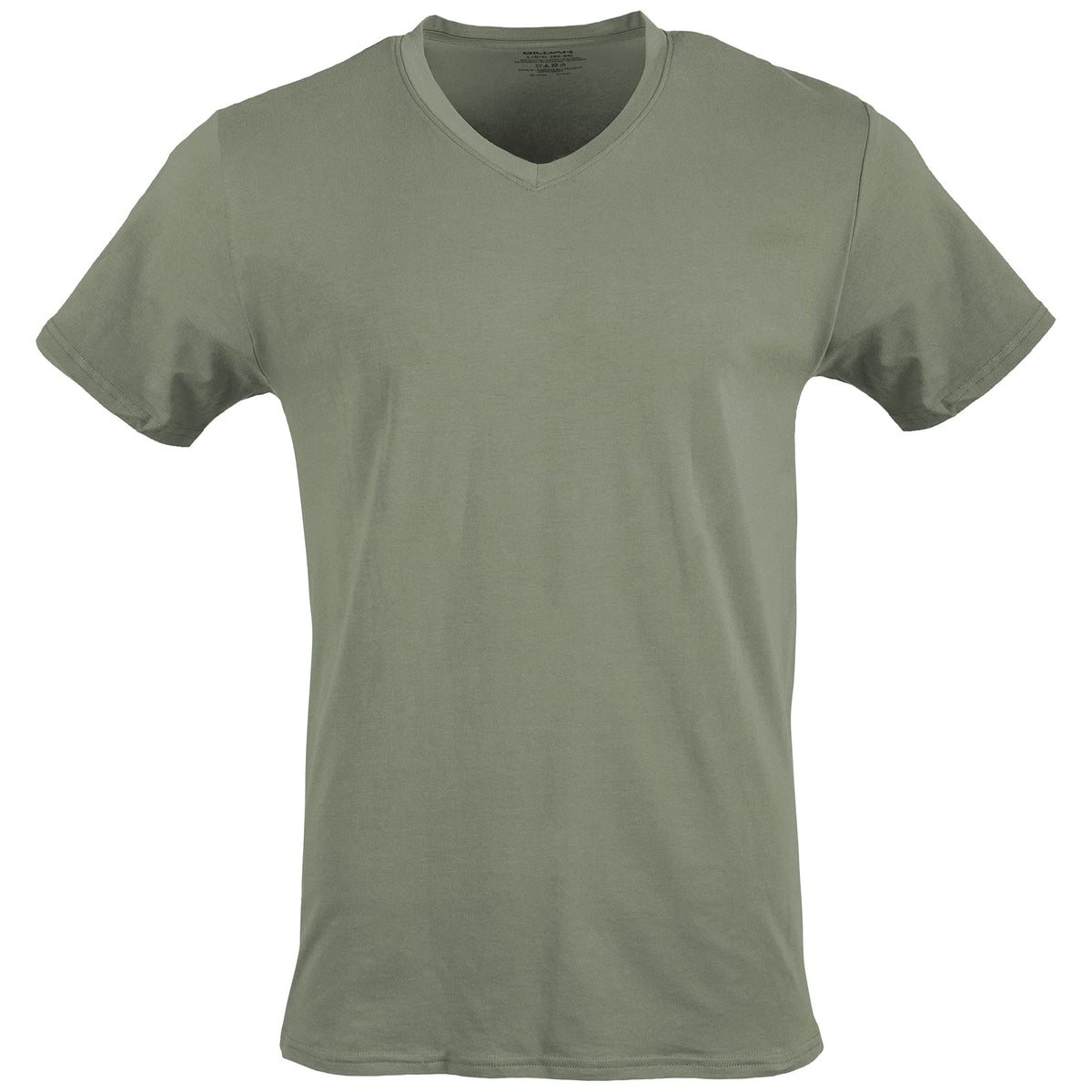 Gildan Men's V-Neck T-Shirts, Multipack, Style G1103, Black/Sport Grey/Charcoal/Military Green (5-Pack), Large ๐ All In One Marketplace Canada