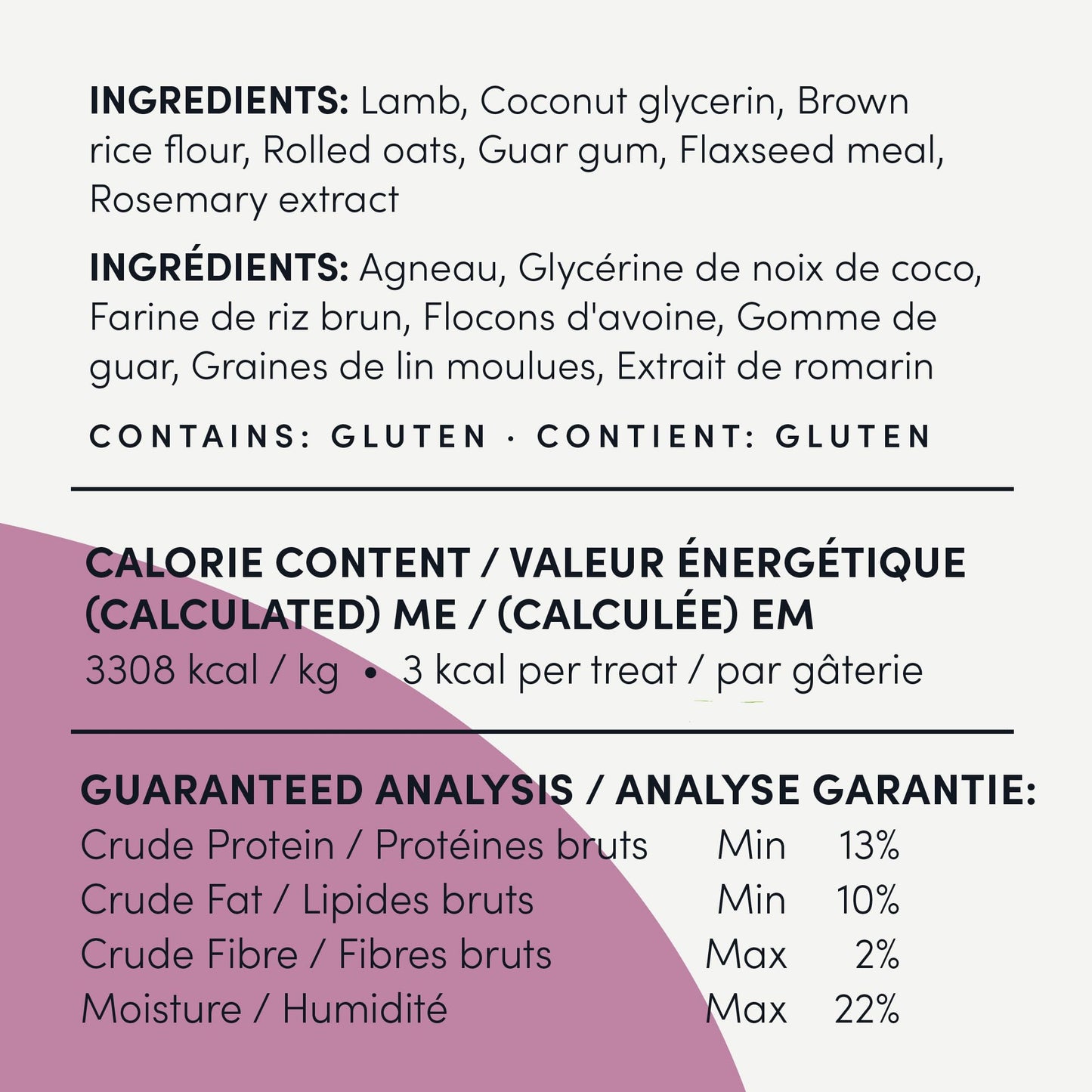Crumps' Naturals, Mini Trainers Lamb (semi-Moist), 300 g, Dog Treats ๐ All In One Marketplace Canada