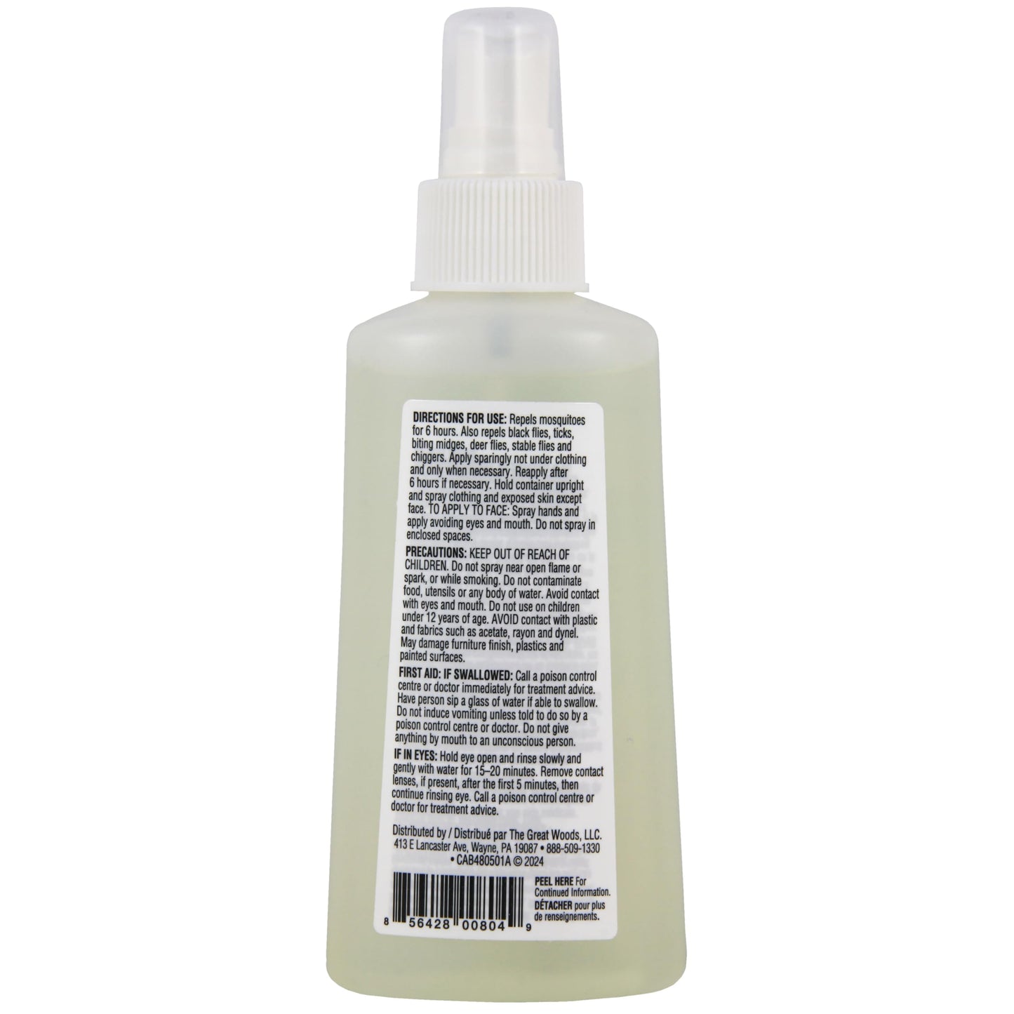Great Outdoors Insect Repellent 30% DEET Pump Spray, 150mL π All In One Marketplace Canada