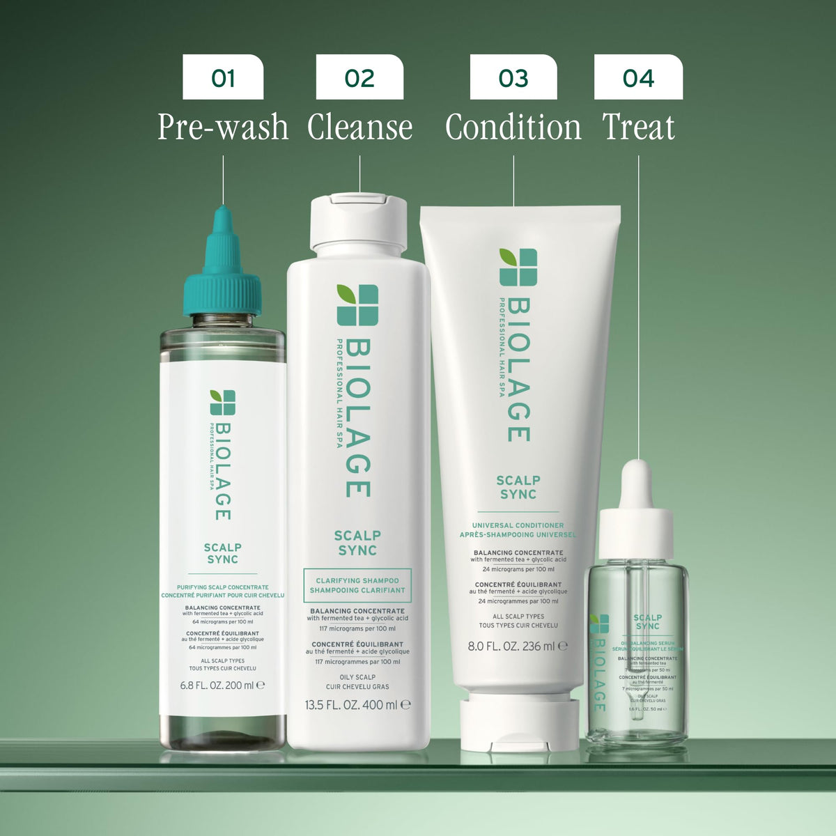 Biolage Clarifying Shampoo, Scalp Sync, Removes Residue, Buildup and Excess Oil, For Oily Hair & Scalp, Gently Exfoliates With Glycolic Acid, Paraben and Silicone Free, Vegan, Cruelty Free ๐ All In One Marketplace Canada