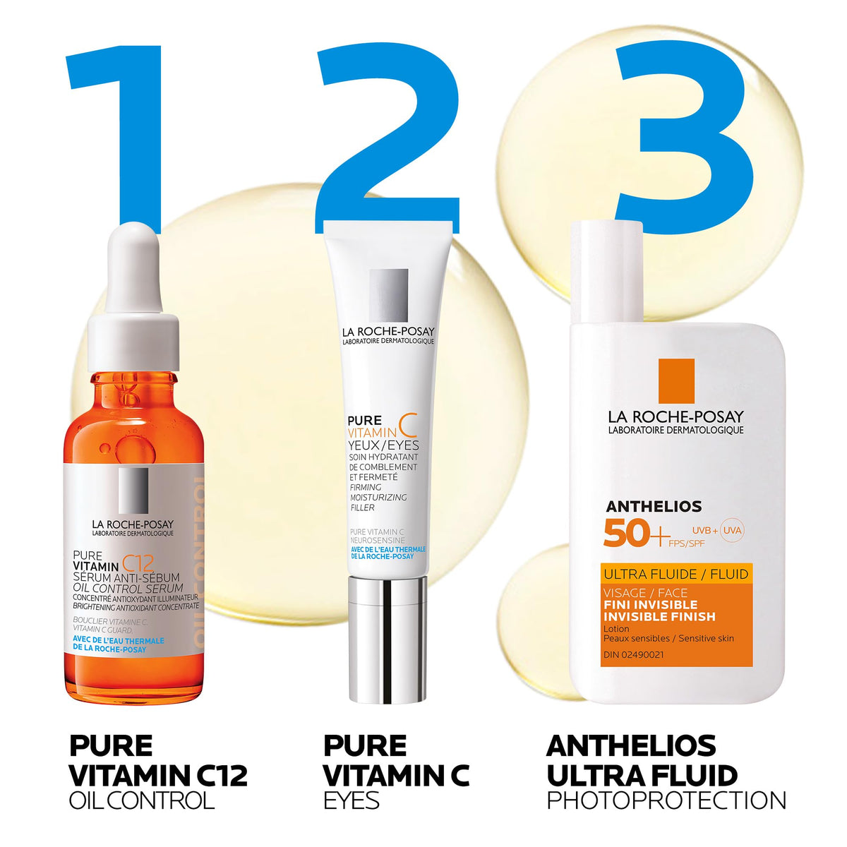 La Roche Posay Vitamin C Face Serum with Salicylic Acid, 12% Pure Vitamin C Serum for Oil Control & Brightening. Boost Skin Radiance and Correct Oiliness. Suitable for Oily Skin, 30mL ๐ All In One Marketplace Canada