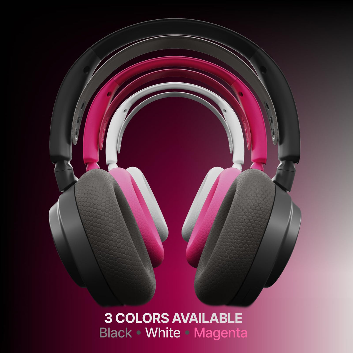 SteelSeries Arctis Nova 7 Wireless Gen 2 Gaming Headset - Real-Time App Control, 50+ HR Play, Neodymium Drivers, Mix 2.4GHz/Bluetooth, PC, PS5, PS4, Switch 1/2, Mobile - Black 🍁 All In One Marketplace Canada
