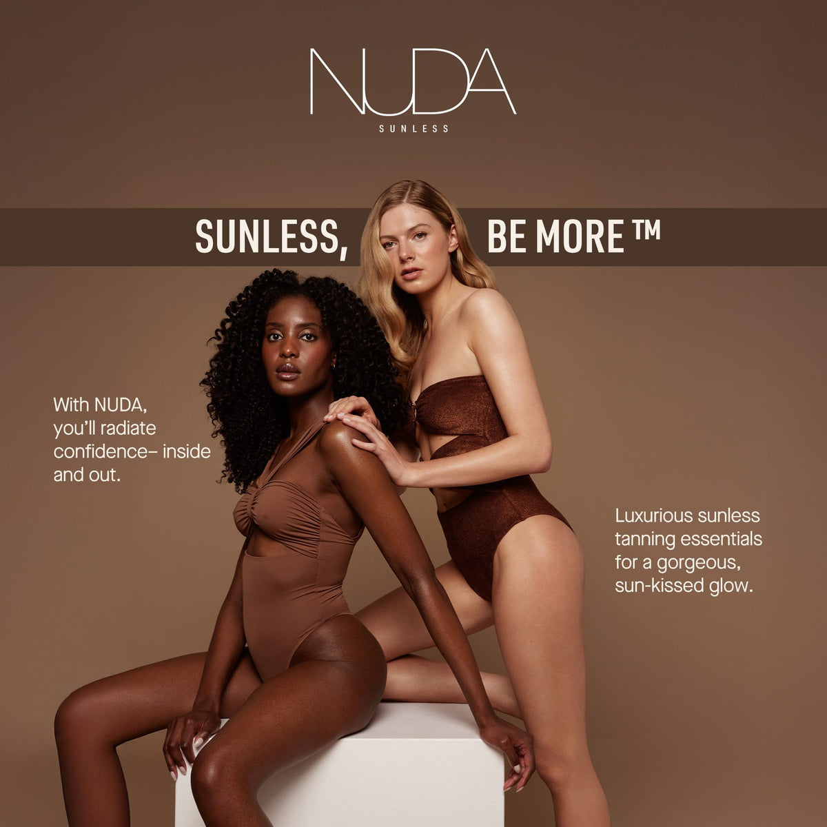 Nuda CloudMist Face Tan Water | Buildable Facial Tanning Mist for Light to Medium Complexions | Infused with Vitamins and White Tea & Rosehip Extracts | Lightweight, Bronzer-Free Formula, (75 mL) đ All In One Marketplace Canada