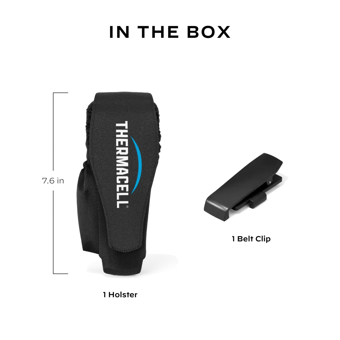 Thermacell Mosquito Repellent Holster with Detachable Belt Clip for Portable Repellers; Compatible with MR300 & MR450; 15 Foot (4,5-m) Zone of Protection; Deet Free Bug Spray Alternative ๐ All In One Marketplace Canada