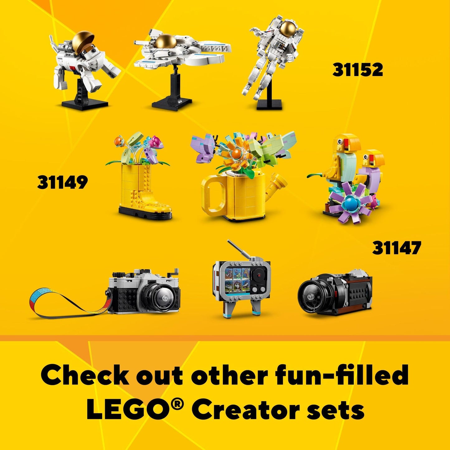 LEGO Creator 3 in 1 Retro Roller Skate Building Kit, Transforms from Roller Skate Toy to Mini Skateboard to Boom Box Radio, Birthday Gift for Skaters, Cool Toy for Boys and Girls Ages 8 and Up, 31148 🍁 All In One Marketplace Canada