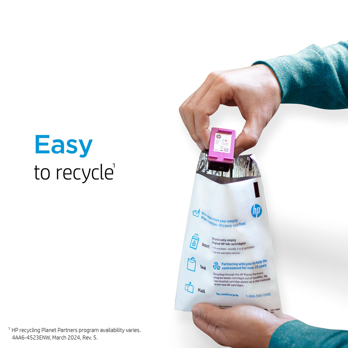 Original HP 64 Black Ink Cartridge | Works with HP ENVY Photo 6200, 7100, 7800 Series | Eligible for Instant Ink | N9J90AN ๐ All In One Marketplace Canada
