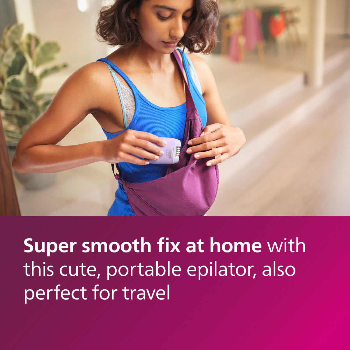 Philips Epilator Series 4000, 3-in-1 with Shaver and Trimming Attachments for Women, LED Light, 2 Speed Settings, 4 Accessories, BRE257/04 ๐ All In One Marketplace Canada