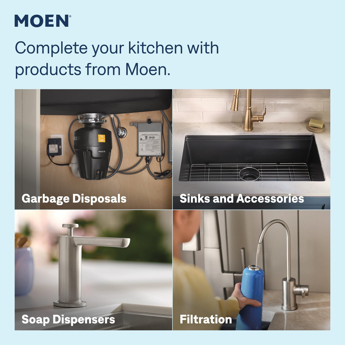 Moen 87233SRS Adler One-Handle High Arc Pulldown Kitchen Faucet with Power Clean, Spot Resist Stainless ๐ All In One Marketplace Canada