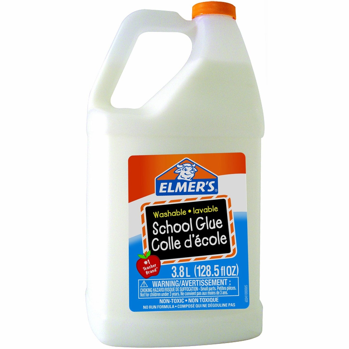 Elmer's 6155060341 Washable No-run School Glue, 3.8 L (1 Gallon) Jug,White ๐ All In One Marketplace Canada