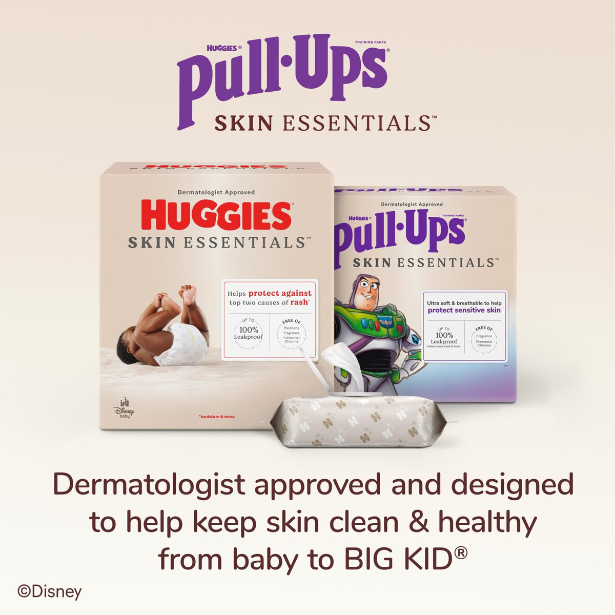 Pull-Ups Boys' Skin Essentials Potty Training Pants, 3T-4T, 54 Ct đ All In One Marketplace Canada