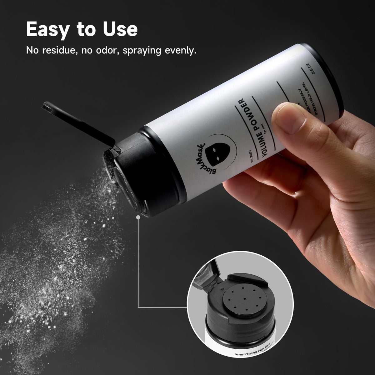 Hair Texture Powder for Men, Easy-to-Apply Styling Powder for Dry Hair Looks (Pack of 1) ๐ All In One Marketplace Canada