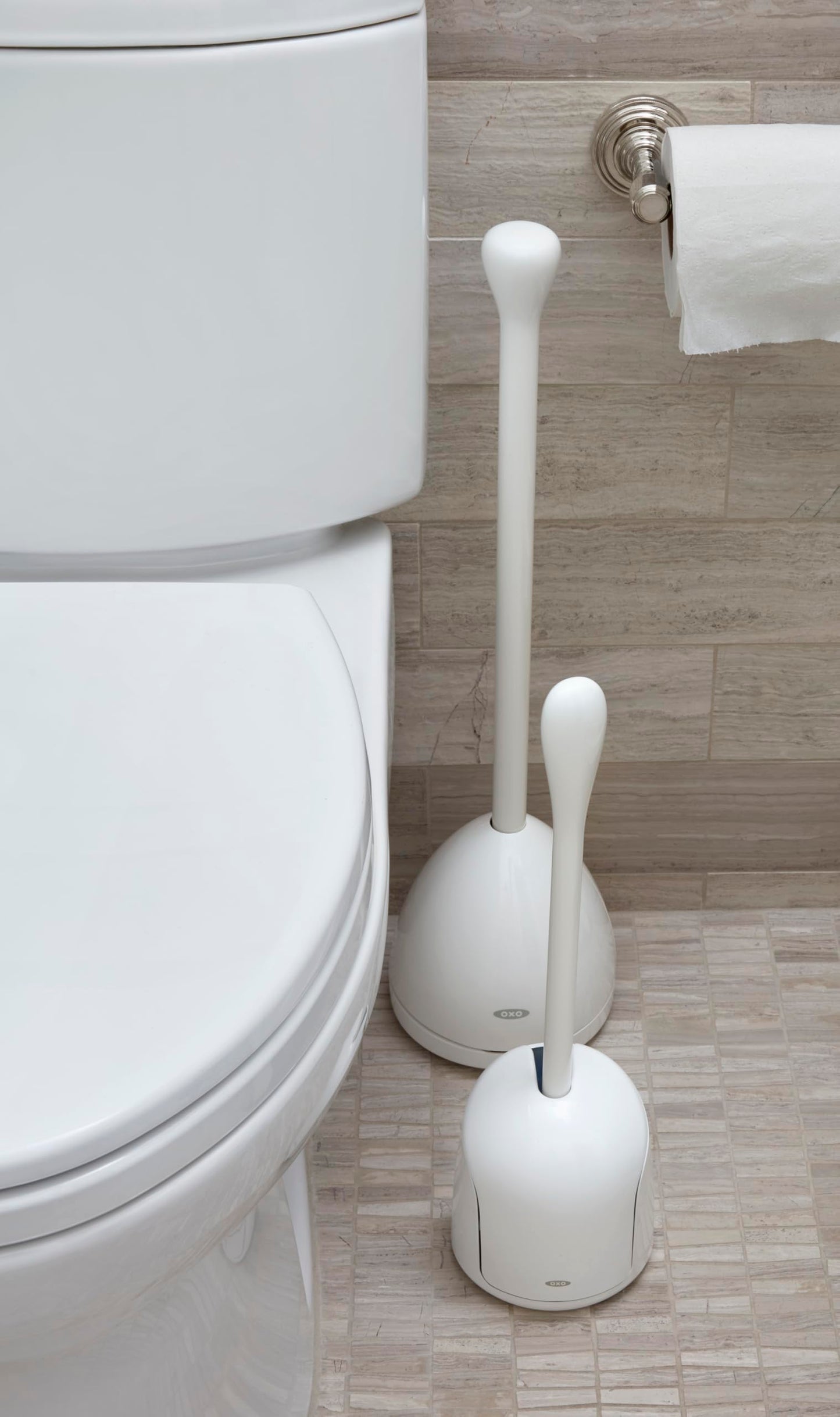 OXO Good Grips Hideaway Compact Toilet Brush ๐ All In One Marketplace Canada