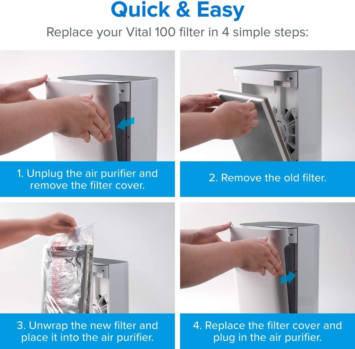 Levoit Vital 100 Air Purifier Genuine Replacement Filter π All In One Marketplace Canada