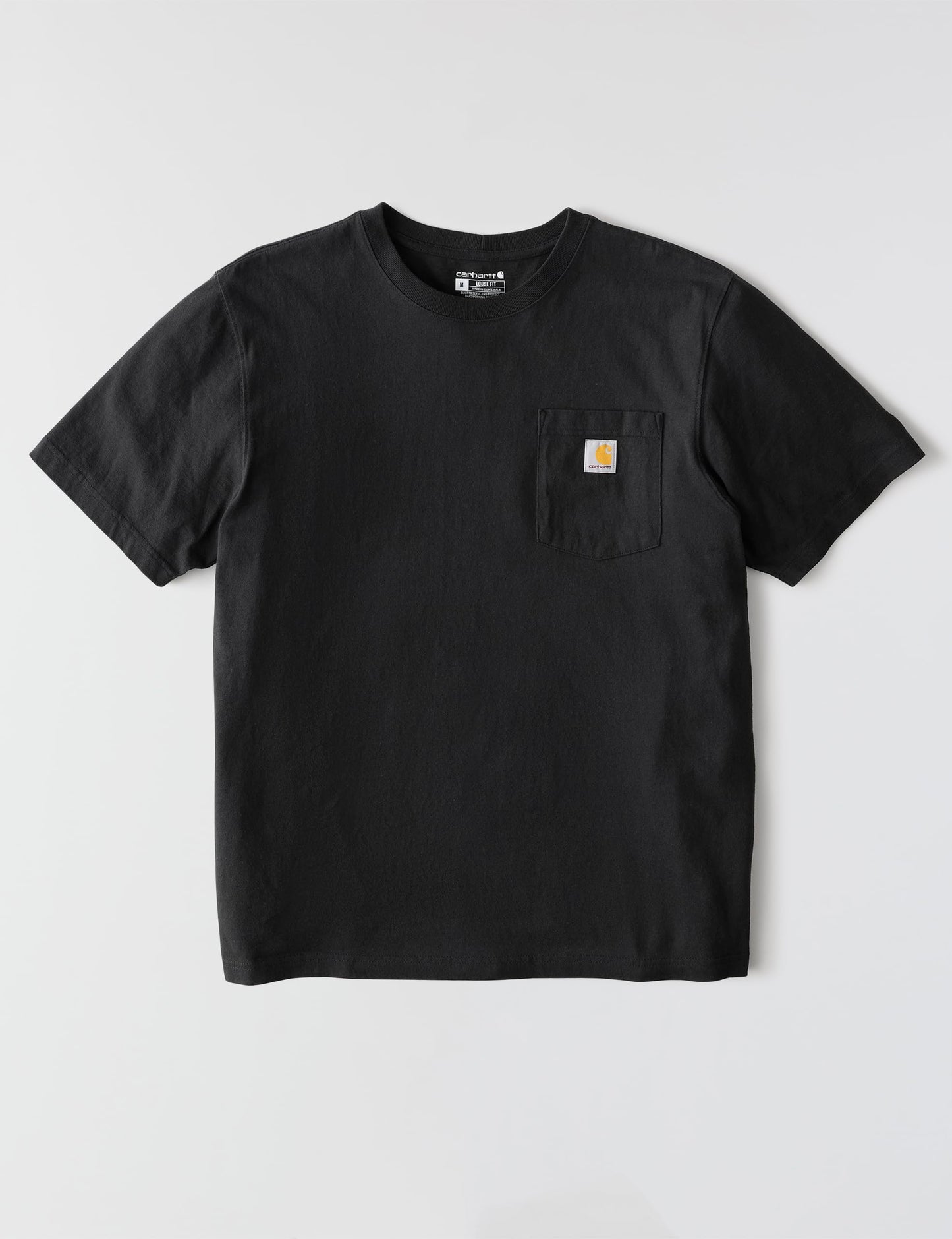 Carhartt Men's K87 Workwear Short Sleeve T-Shirt (Regular and Big & Tall Sizes), Black, Meduim ๐ All In One Marketplace Canada