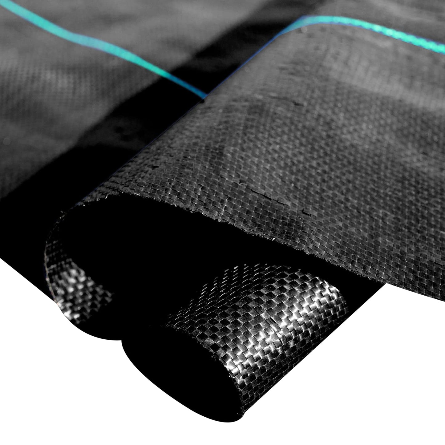 Happybuy 6FTร300FT Weed Barrier Fabric Heavy Duty 2.4OZ, Woven Weed Control High Permeability, Geotextile Fabric for Underlayment, Polyethylene Ground Cover ๐ All In One Marketplace Canada