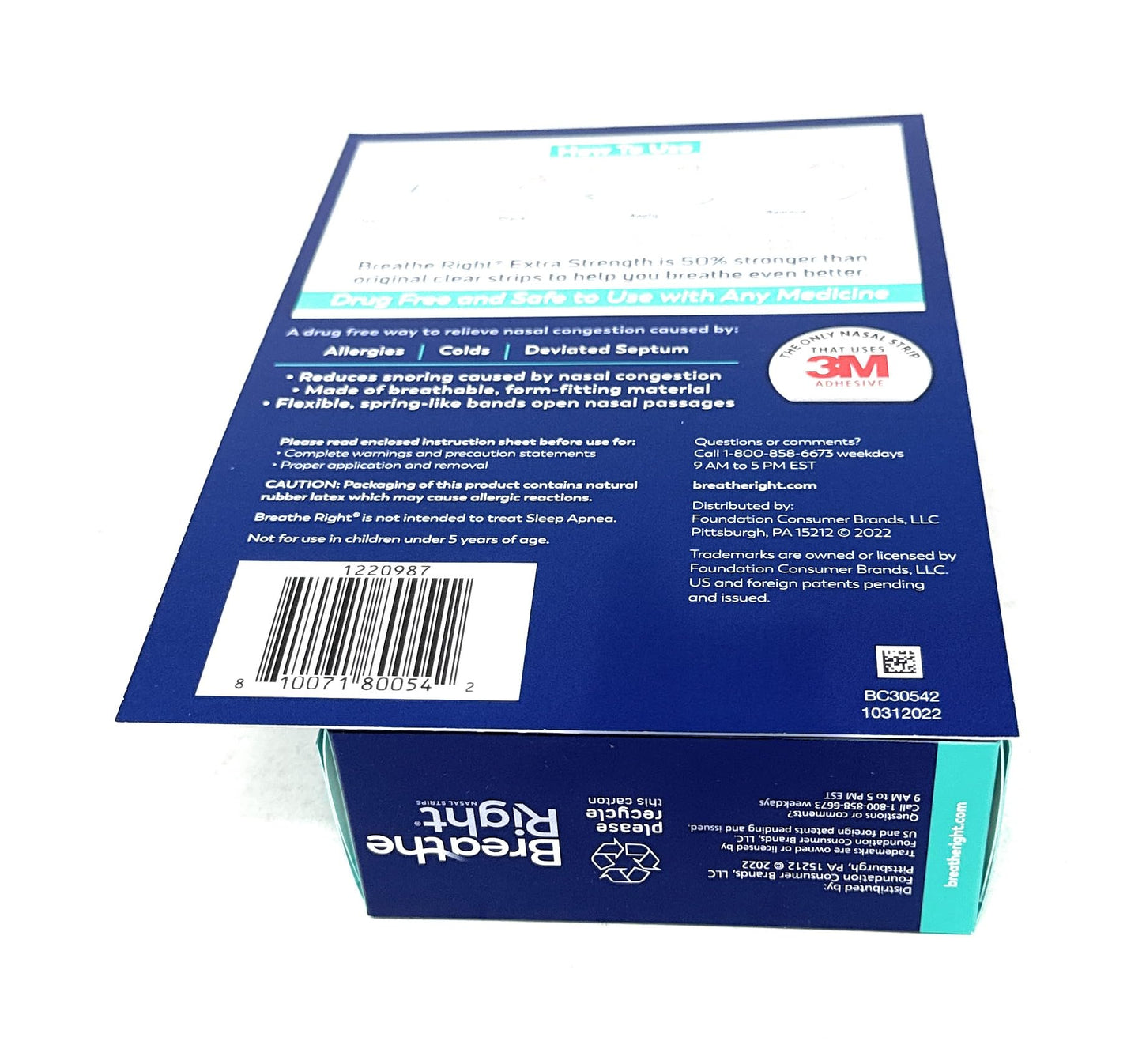 Breathe Right BR Clear Nasal Strips 72 Ct ๐ All In One Marketplace Canada