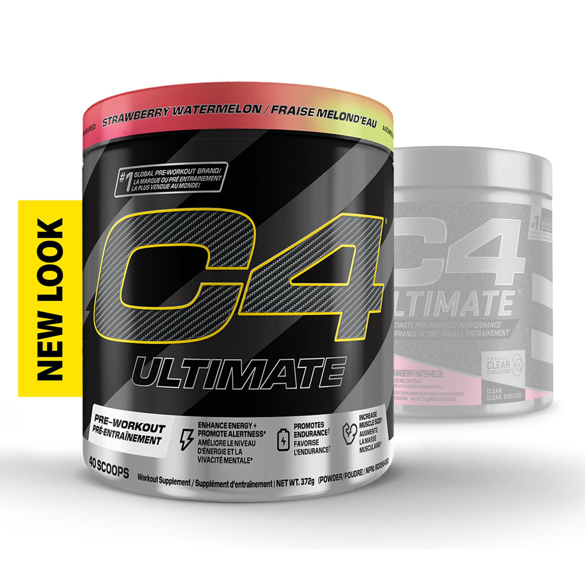 Cellucor C4 Ultimate Pre Workout Powder - Sugar Free Preworkout Energy with 300mg Caffeine and Creatine for Men & Women - Strawberry Watermelon, 20 Servings ๐ All In One Marketplace Canada