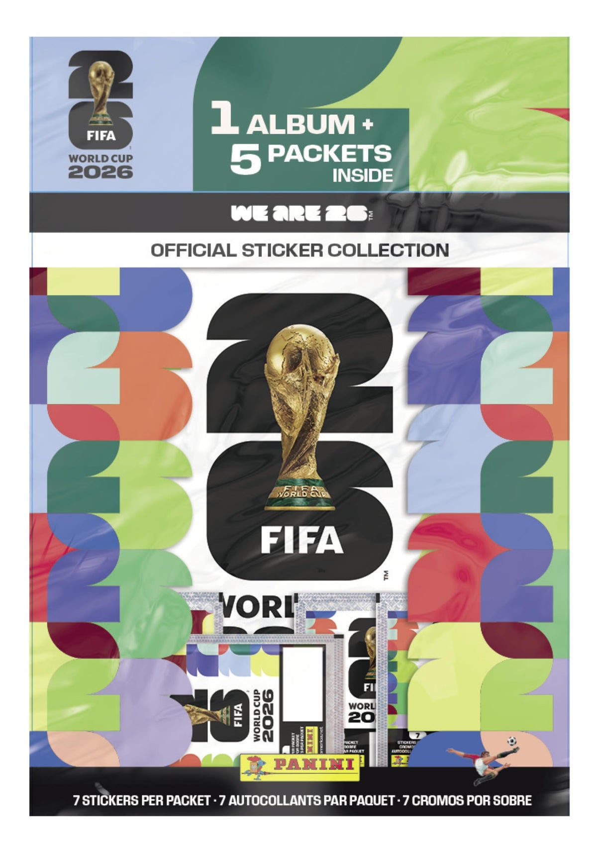 2026 Panini FIFA World Cup Sticker Starter Bundle โ Official Album + 5 Sticker Packs โ Licensed Tournament Collection ๐ All In One Marketplace Canada