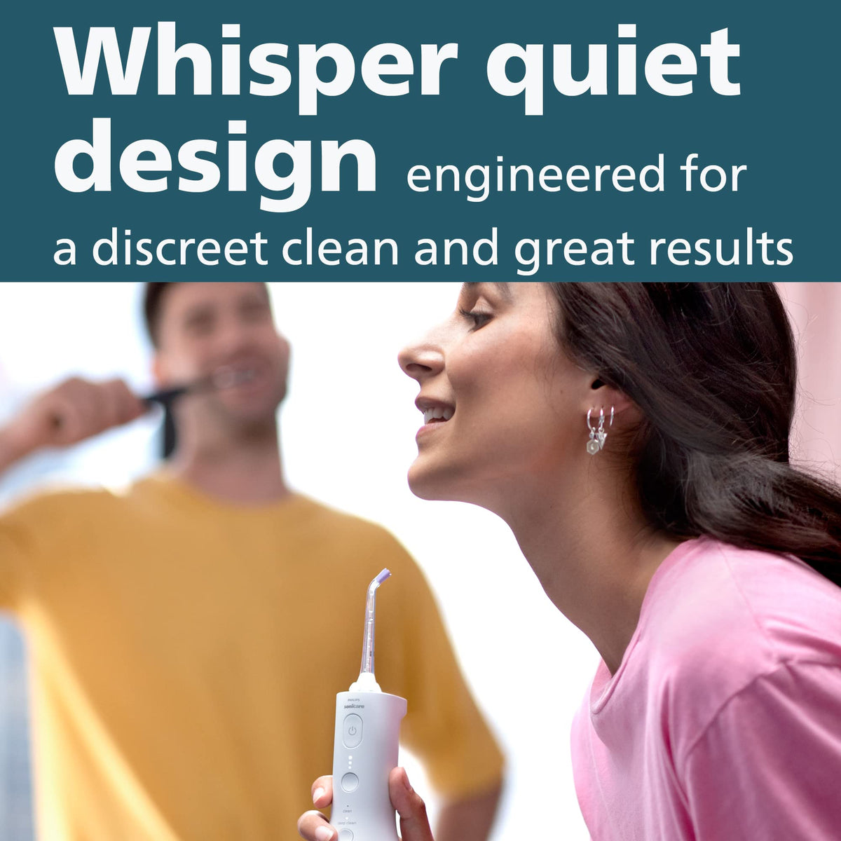 Philips Sonicare Power Flosser 3000 Cordless, Oral Irrigator Quad Stream technology and whisper quiet, Mint, HX3826/24 ๐ All In One Marketplace Canada