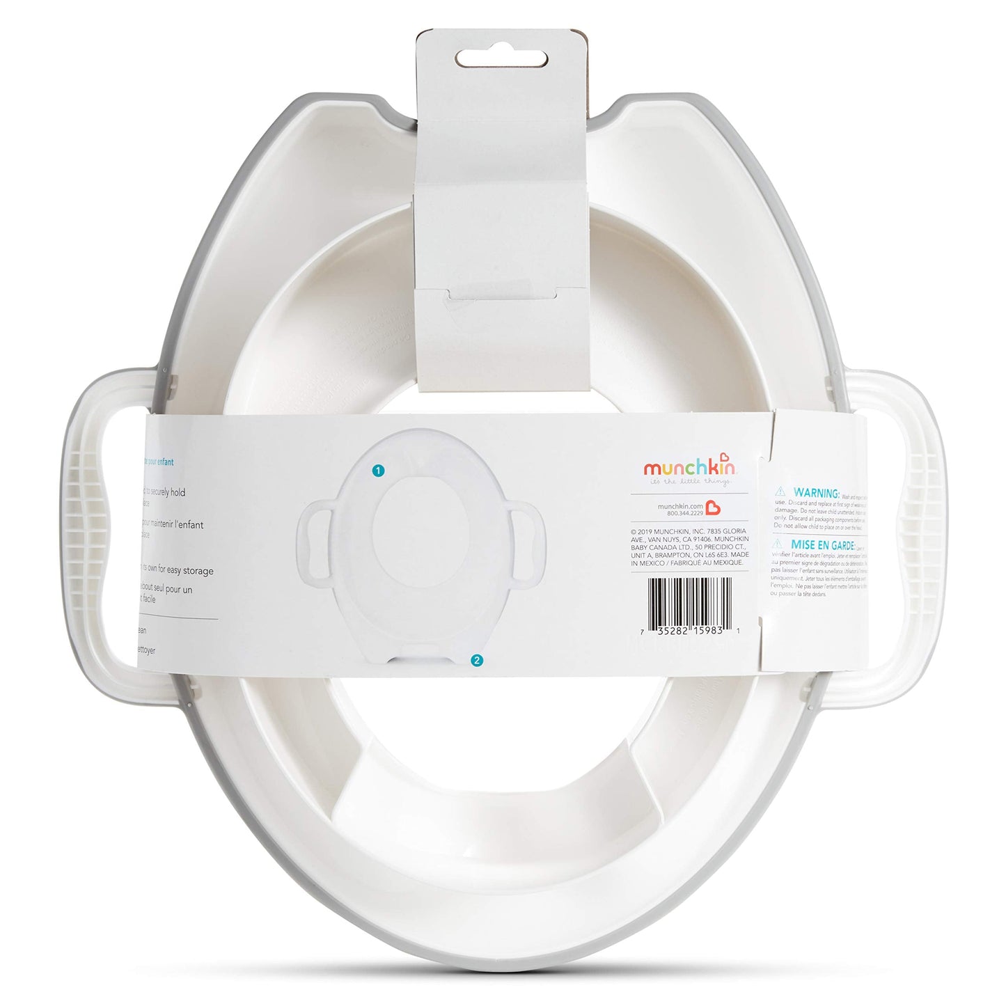 Munchkin Sturdy Potty Training Seat, Grey ๐ All In One Marketplace Canada