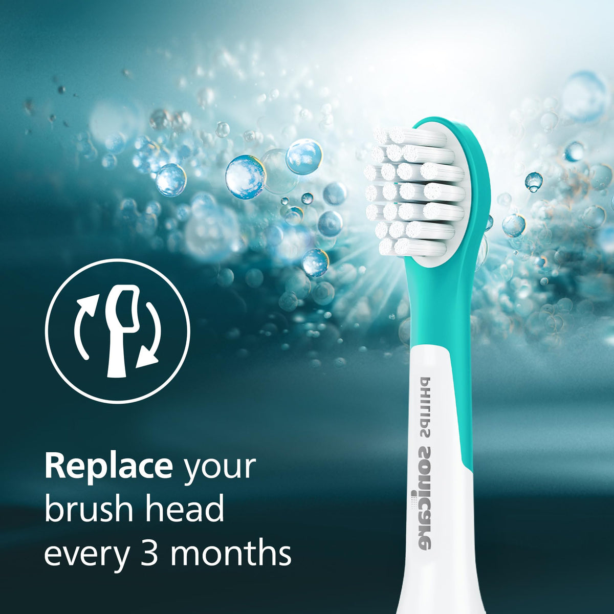 Philips Sonicare for Kids Replacement Brush Heads, 2-Pack, 6 Month Supply ๐ All In One Marketplace Canada