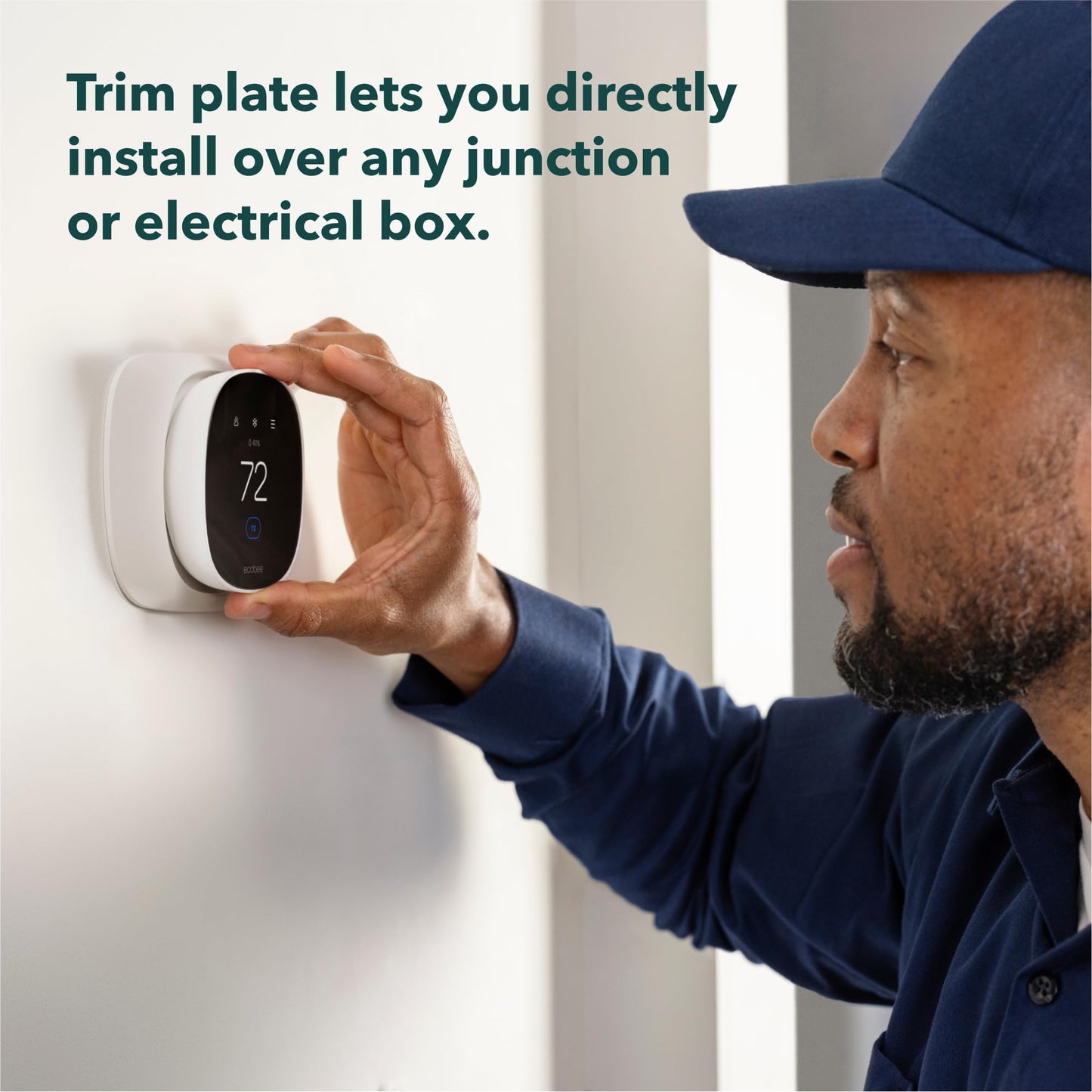 ecobee Trim Plate for Smart Thermostat Essential - Thermostat Accessory ๐ All In One Marketplace Canada