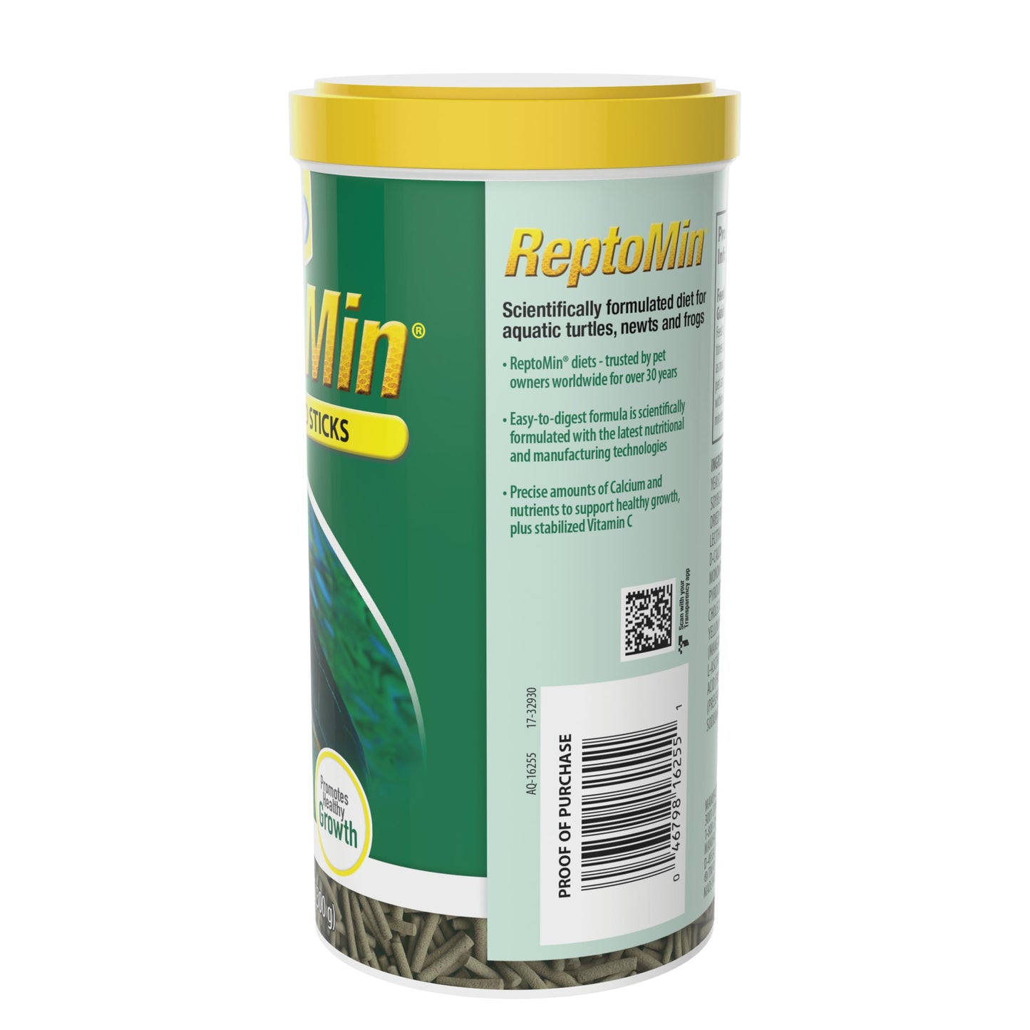 Tetra ReptoMin Floating Food Sticks for Aquatic Turtles/Newts/Frogs, 300g π All In One Marketplace Canada