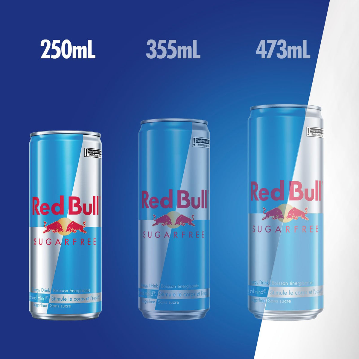 Red Bull Energy Drink, Sugar Free, 250ml (12 pack) ๐ All In One Marketplace Canada