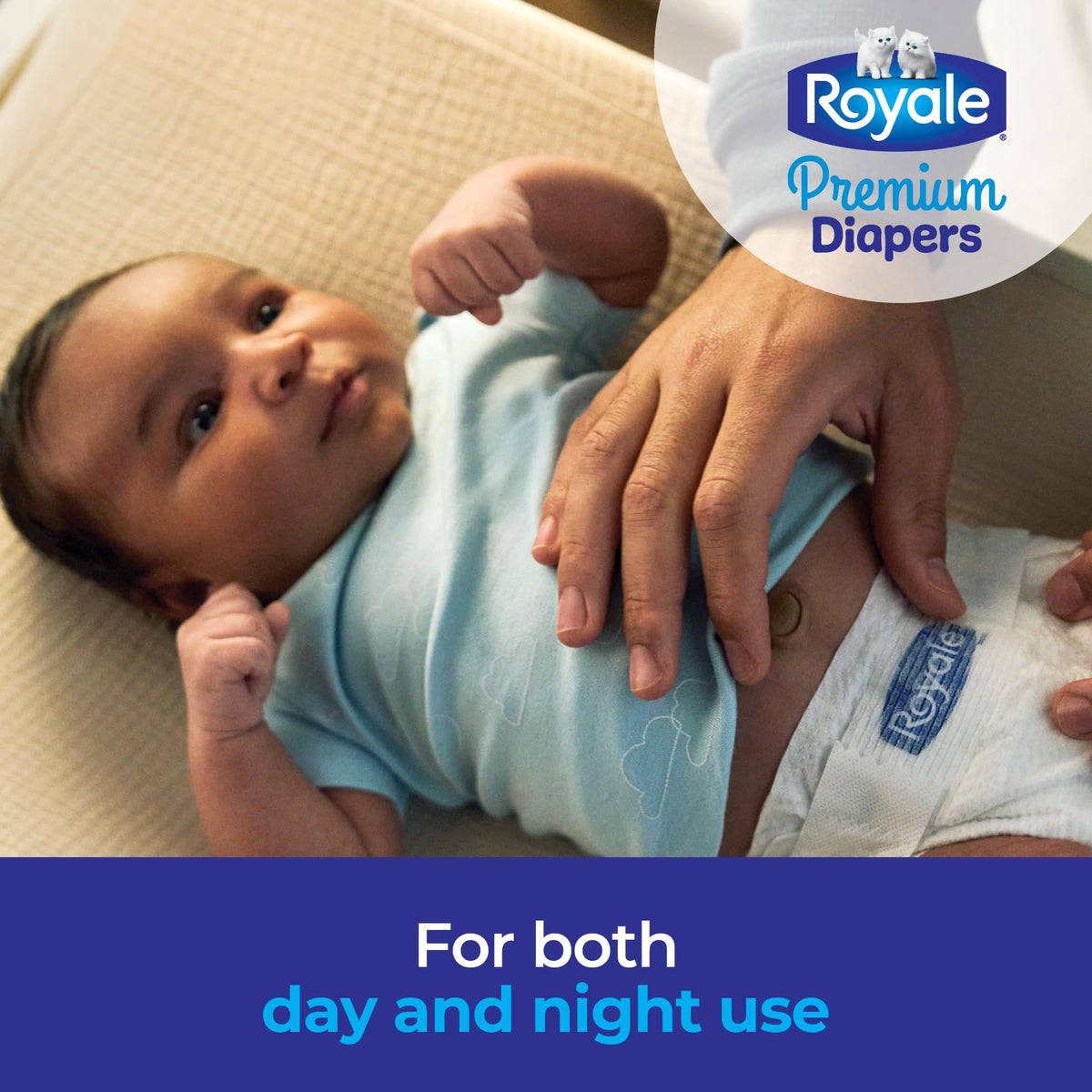 Royale Premium Diapers, Size 3 (16-28 lb), 168 Count, Disposable Baby Diapers (Packaging may vary) 🍁 All In One Marketplace Canada