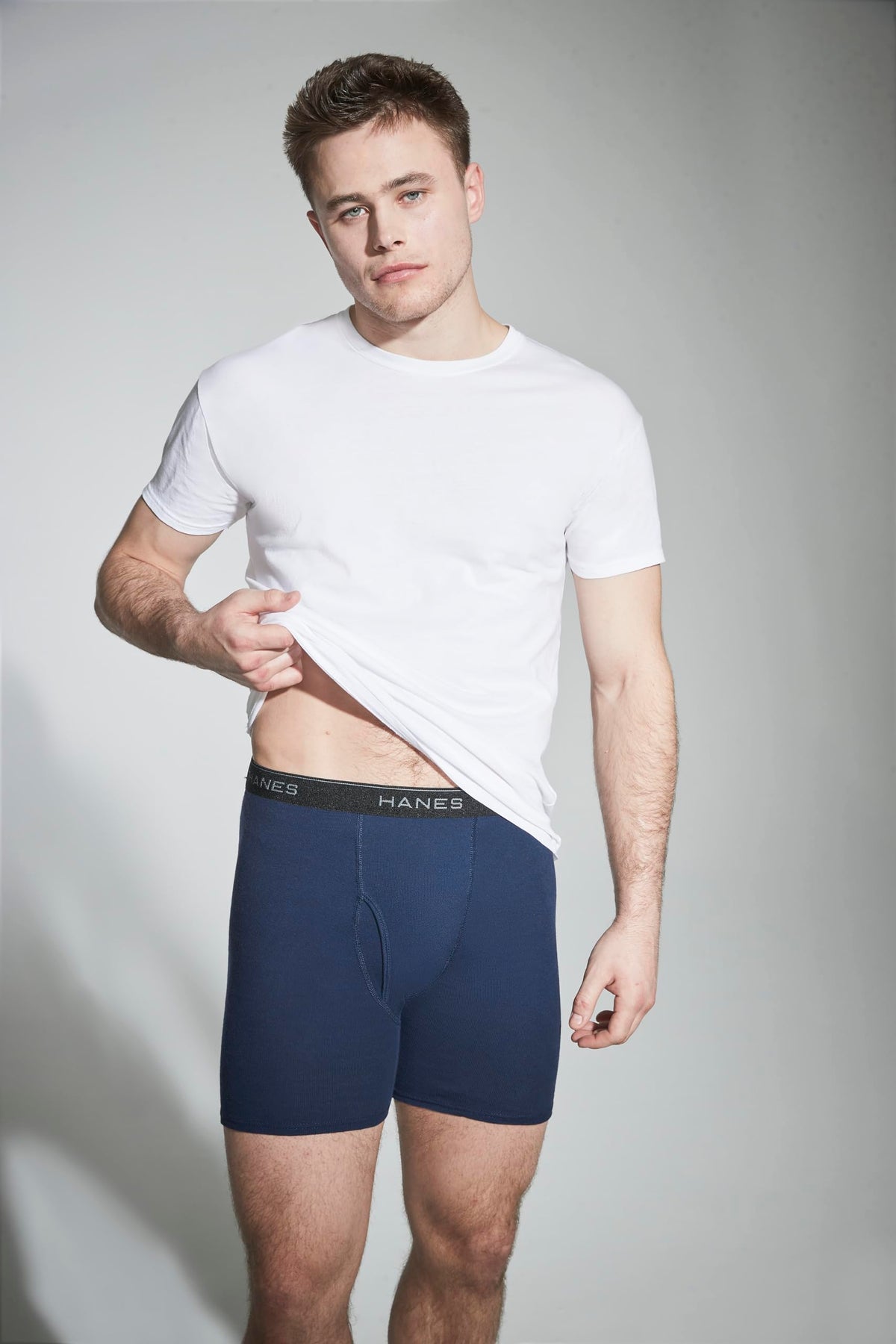 Hanes mens 4 Pack boxer briefs, Black/Grey, X-Large US ๐ All In One Marketplace Canada