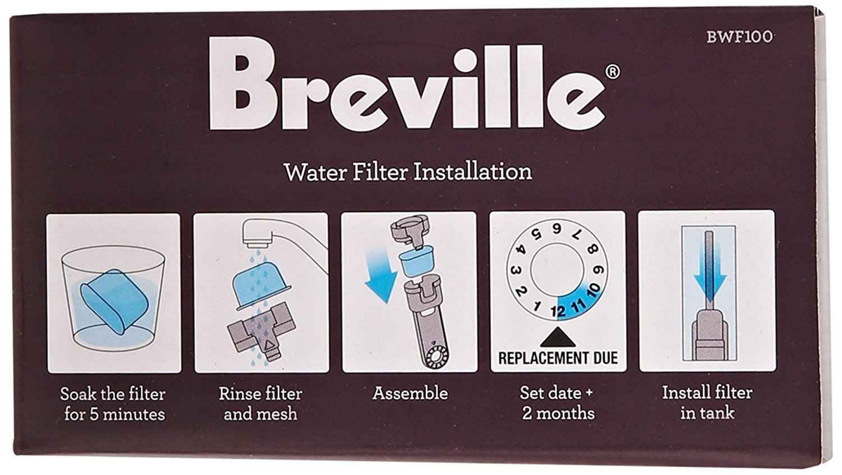Breville Single Cup Brewer Replacement Charcoal Filters,White, 6 - BWF100 ๐ All In One Marketplace Canada