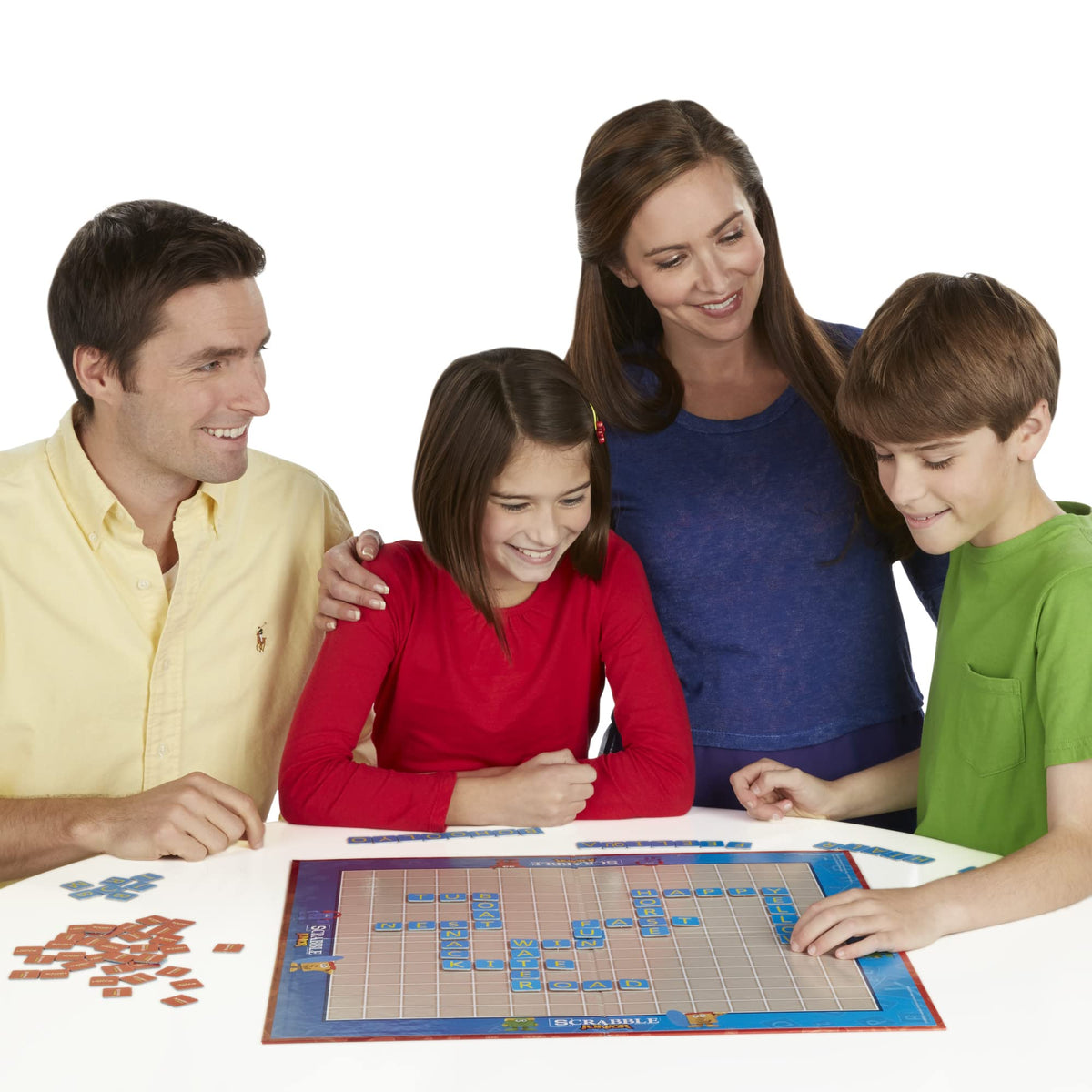 Hasbro Gaming Scrabble Junior Board Game | 2-4 Players | Family Educational Word Games for Kids | Back to School Gifts for Classroom | Ages 5+ ๐ All In One Marketplace Canada