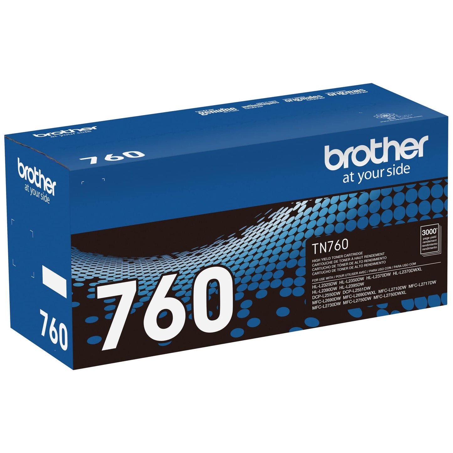 Brother Original TN760 High-Yield Black Toner Cartridge, Higher Yield for Value, Original Toner Replacement cartridges, Toner for Brother Laser Printers HL-L2395DW DCP-L2550DW, MFC-L2750DW, and More ๐ All In One Marketplace Canada