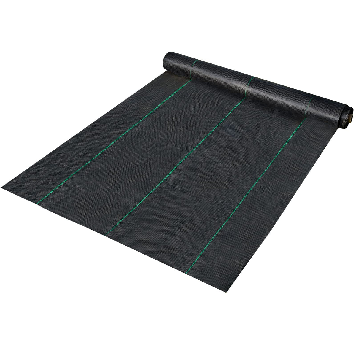 VEVOR 6FTx300FT Premium Weed Barrier Fabric Heavy Duty 2.4OZ, Woven Weed Control Fabric, High Permeability Good for Flower Bed, Geotextile Fabric for Underlayment, Polyethylene Ground Cover ๐ All In One Marketplace Canada