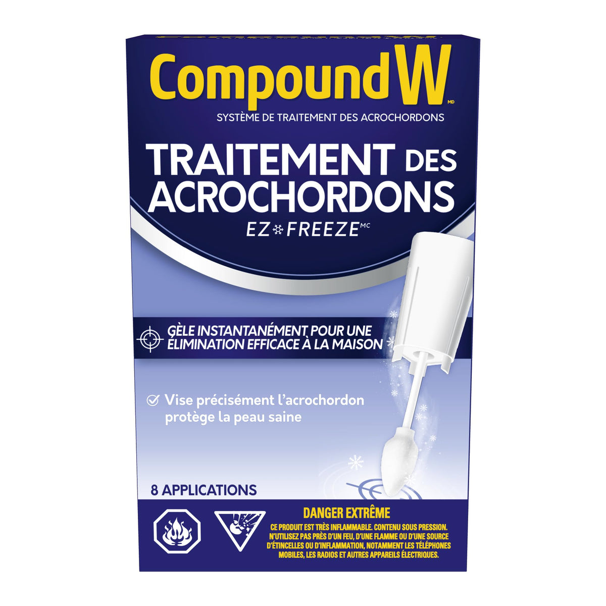 Compound W Skin Tag Remover System - At Home Skin Tag Removal Kit, 8 Freeze Applications ๐ All In One Marketplace Canada