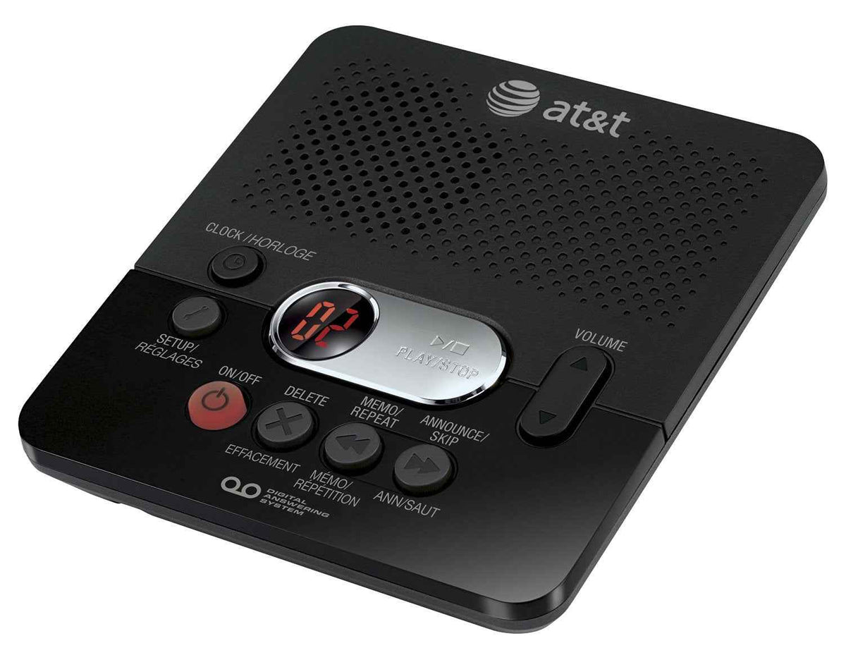 AT&T Digital Answering Machine with 60 Minutes Record Time and Time/Date Stamp, Black ๐ All In One Marketplace Canada