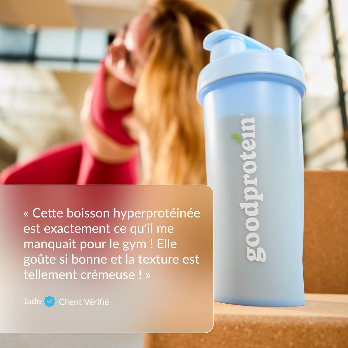 Good Protein – 32g Protein, Vegan High Protein Powder, 100% Natural, Non-GMO, Dairy-free, Gluten & Soy Free and No Added Sugar. Plant-Based Protein Shake (French Vanilla, 940 g) 🍁 All In One Marketplace Canada