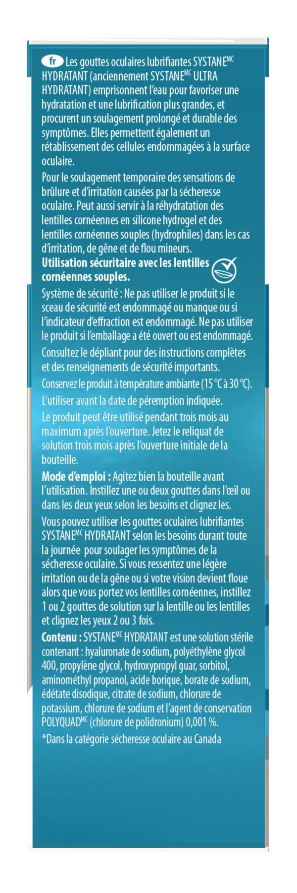 Systane Hydration Eye Drops for Eyes Long-Lasting dryness Relief, Hydrating Eye Drops Eye Relief from Extended Screen Time - 10mL x 2 ๐ All In One Marketplace Canada