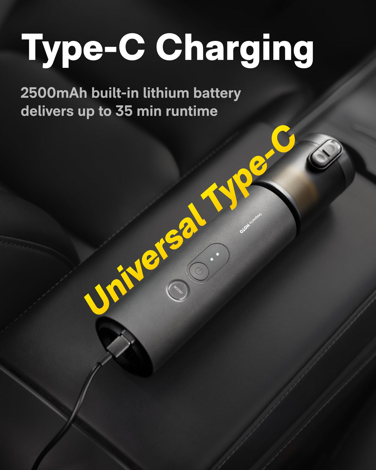 HOTO Handheld Car Vacuum Cleaner Cordless, 4-in-1 Portable Mini Vacuum with 20000Pa Strong Suction, Electric Compressed Air Duster Blower for Car, Desk, Computer, Keyboard, Home, Office Cleaning ๐ All In One Marketplace Canada