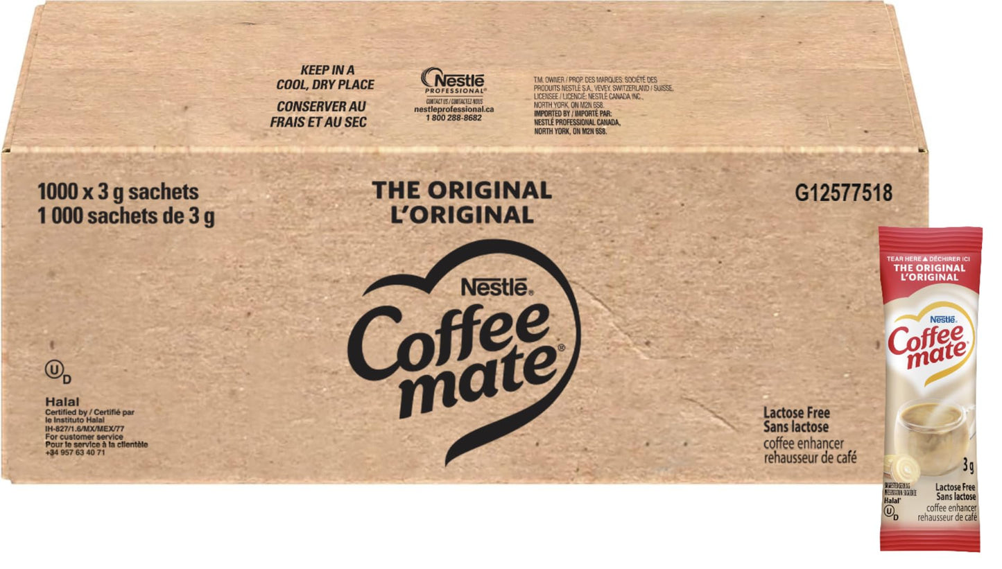 COFFEE MATE Original Coffee Creamer Powder, Lactose Free, 1000 x 3g ๐ All In One Marketplace Canada