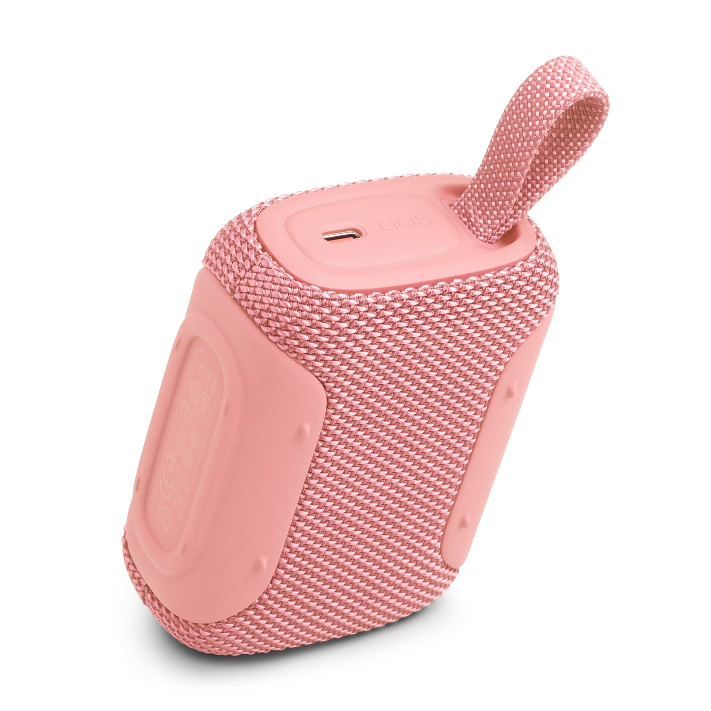 JBL Go 5 - Ultra-Portable Waterproof & Drop-Proof Speaker with JBL Legendary Sound & Ambient Edge Lighting, AirTouch Instant Stereo Pairing or Link Multiple Compatible Speakers via Auracast⢠(Pink) đ All In One Marketplace Canada