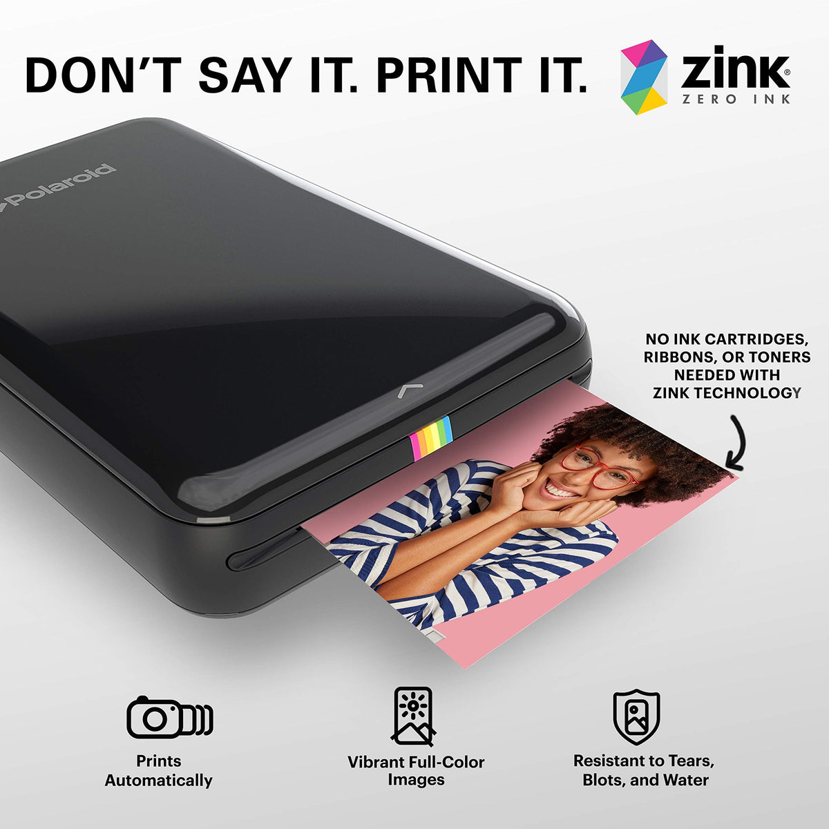 Zink 2"x3" Premium Instant Photo Paper (30 Pack) Compatible with Polaroid Snap, Snap Touch, Zip and Mint Cameras and Printers 🍁 All In One Marketplace Canada