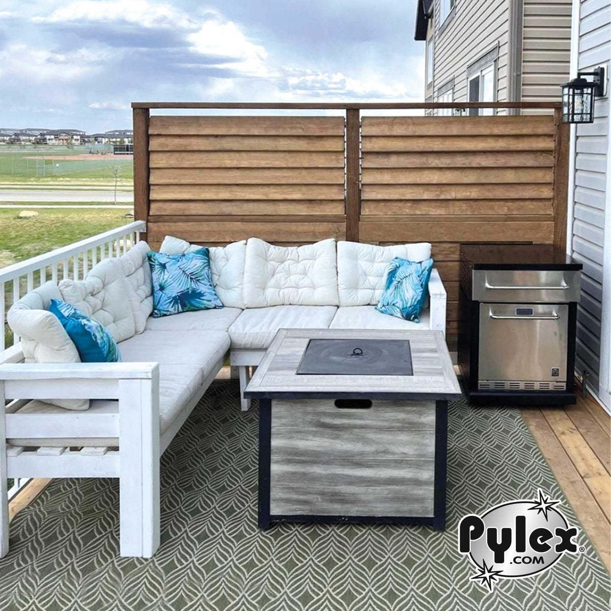 Pylex 11060 Deck Sunblind System, Black ๐ All In One Marketplace Canada