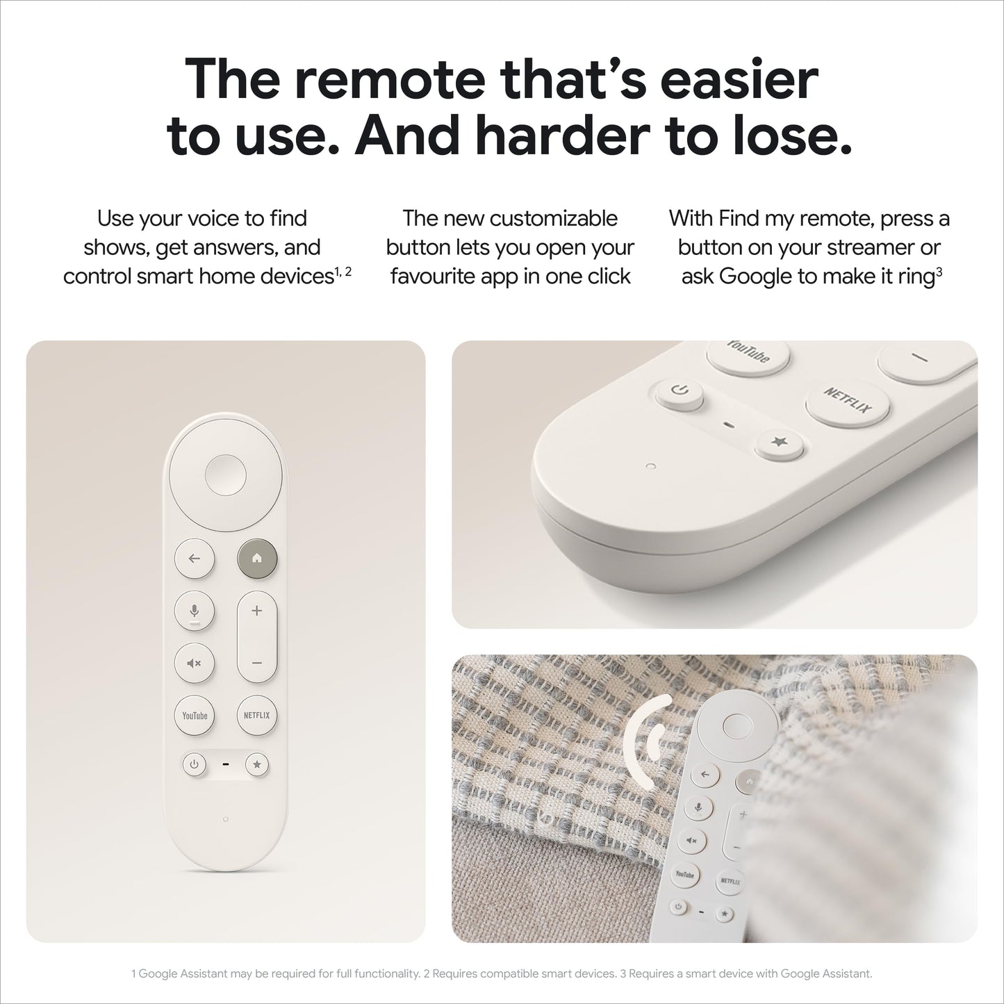 Google TV Streamer (4K) - Fast Streaming Entertainment With Voice Search Remote - Watch Movies, Shows, Live TV, and Netflix in 4K HDR - Smart Home Control - 32 GB Storage - Porcelain ๐ All In One Marketplace Canada