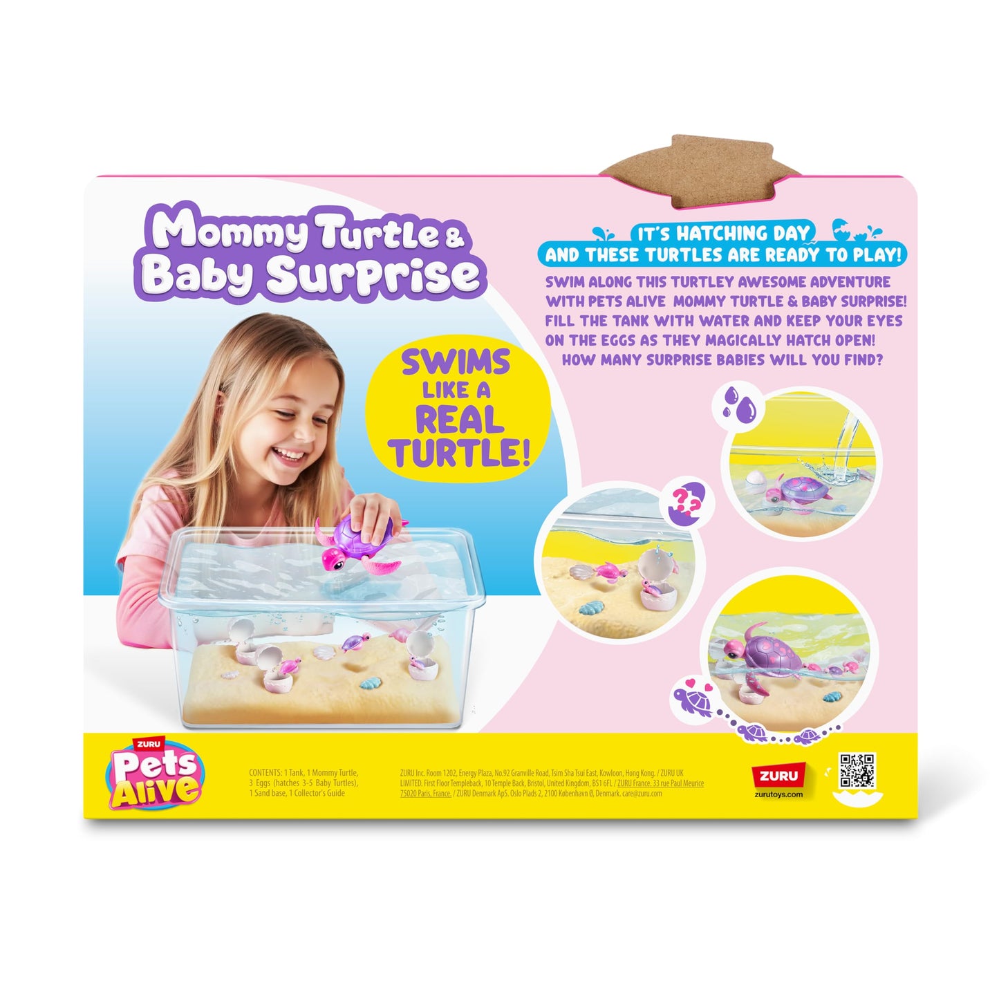 Pets Alive Mama Turtle Surprise by ZURU, Robot Toy Pet Turtle ๐ All In One Marketplace Canada