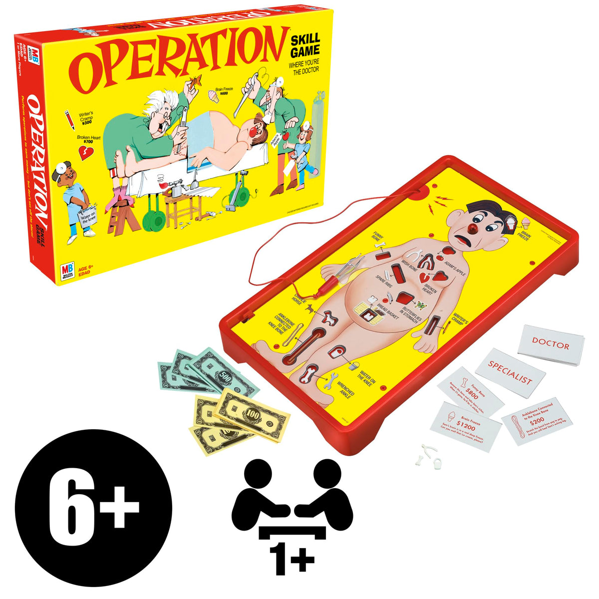 Hasbro 4545 Classic Operation Skill Game ๐ All In One Marketplace Canada