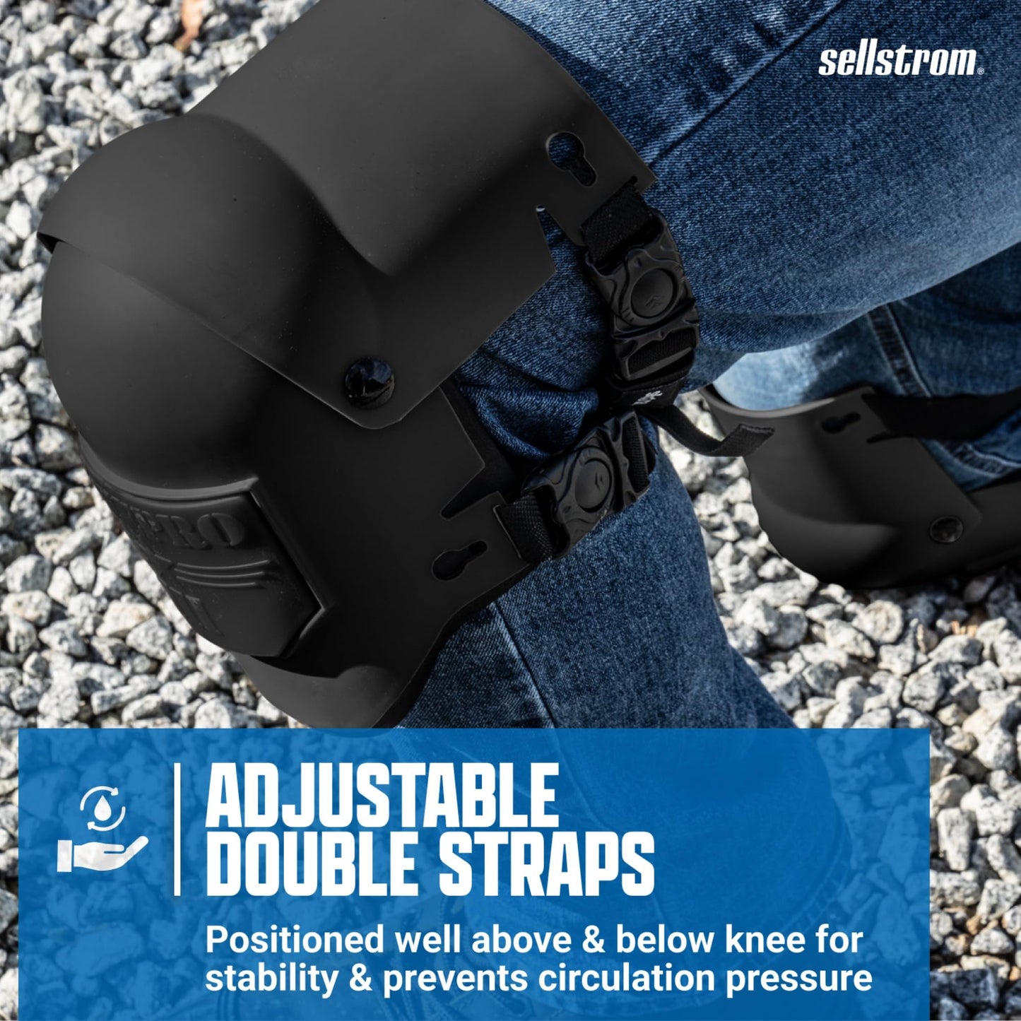 Sellstrom KneePro Professional Construction Kneepads for Work - Men & Women ๐ All In One Marketplace Canada