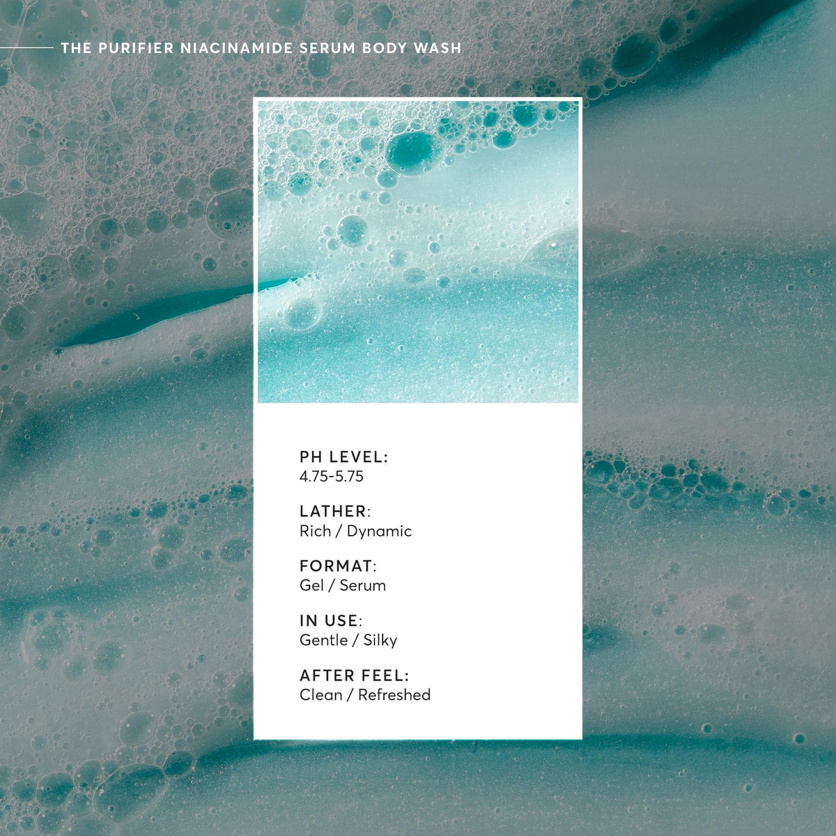 Naturium The Purifier Niacinamide Serum Body Wash | Moisturizing Shower Gel, With PCA Glyceryl Oleate & Glycerin | 16.9 FL OZ / 500 ml π All In One Marketplace Canada