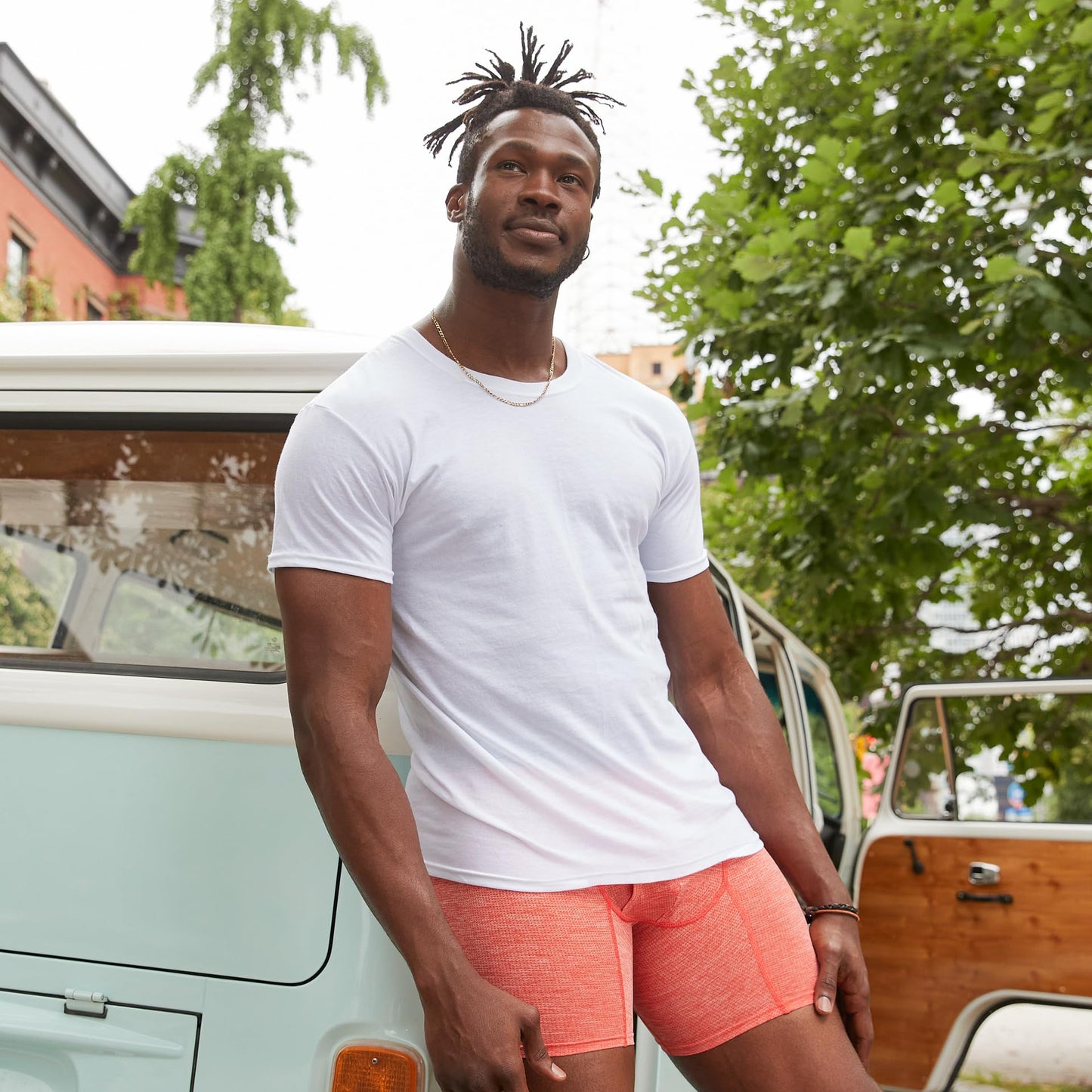 Hanes Men's 4 Pack FreshIQ Crewneck Undershirt, Assorted, X Large ๐ All In One Marketplace Canada