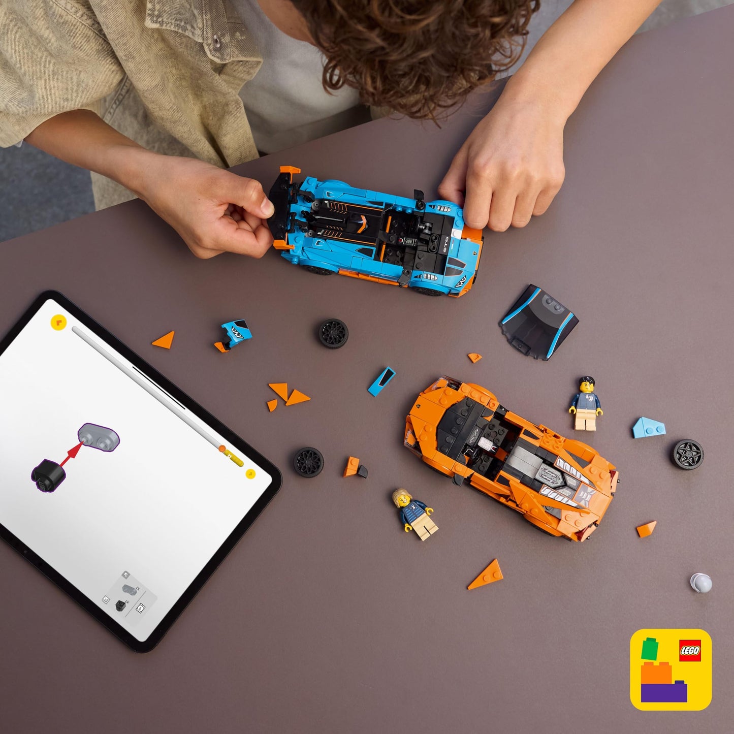 LEGO Speed Champions Lamborghini Revuelto & Huracán STO Car Toys - Building Toy for Pretend Play for Boys & Girls, Ages 10+ - Model Car Kit Display - Gift Idea for Kids - 77238 🍁 All In One Marketplace Canada